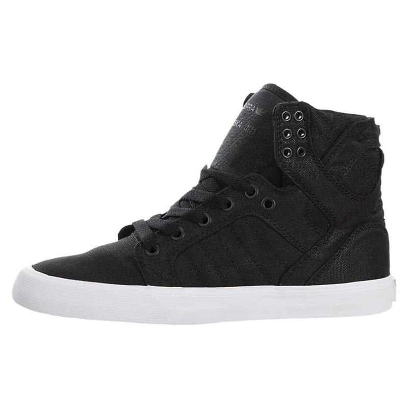 Zapatillas Altas Supra Argentina Mujer - SKYTOP Negras (JPEAC-0643)